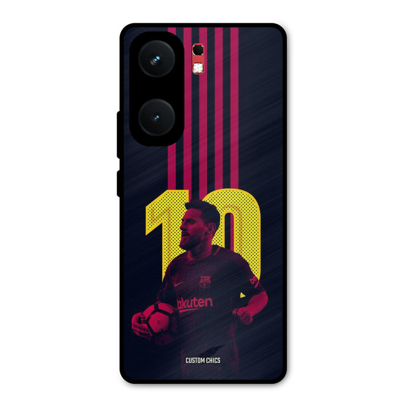 Retro Style Messi iQOO Neo 9 Pro Mobile Back Cover - Sports PrintShield Case
