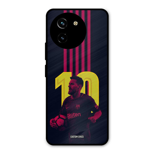 Retro Style Messi Vivo Y200i Mobile Back Cover - Sports PrintShield Case