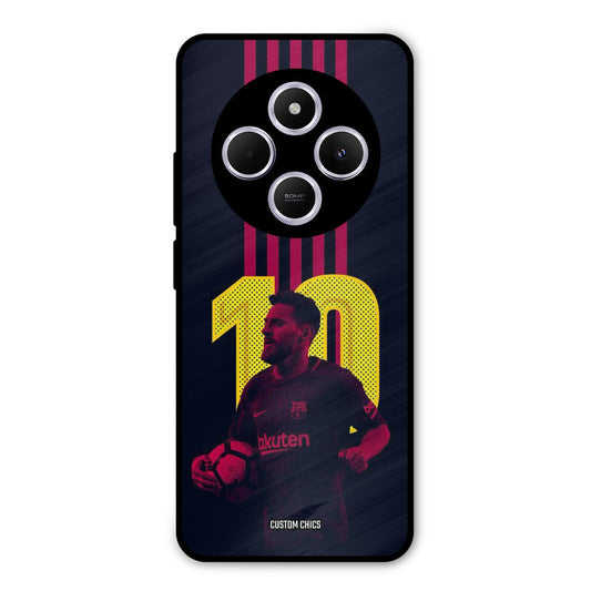 Retro Style Messi Poco M7 Mobile Back Cover - Sports PrintShield Case