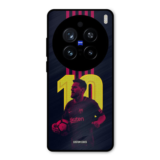 Retro Style Messi Vivo X200 Pro Mobile Back Cover - Sports PrintShield Case