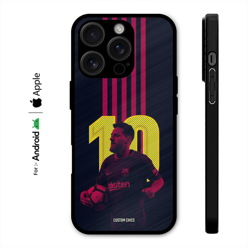 Retro Style Messi Case – Premium PrintShield Mobile Cover