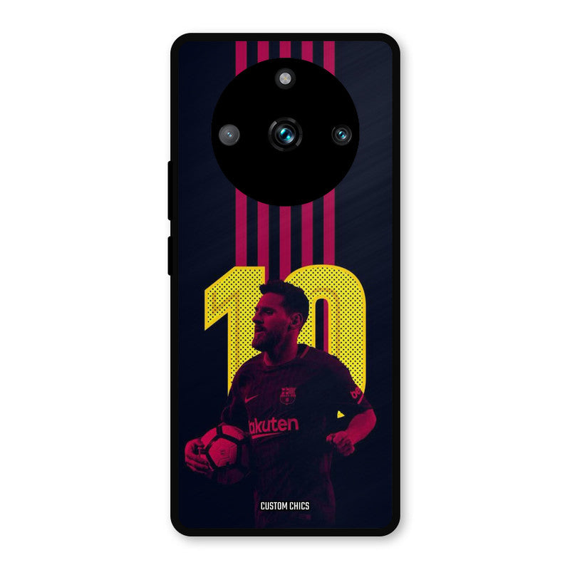 Retro Style Messi Realme 11 Pro Plus Mobile Back Cover - Sports PrintShield Case