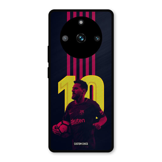 Retro Style Messi Realme 11 Pro Plus Mobile Back Cover - Sports PrintShield Case