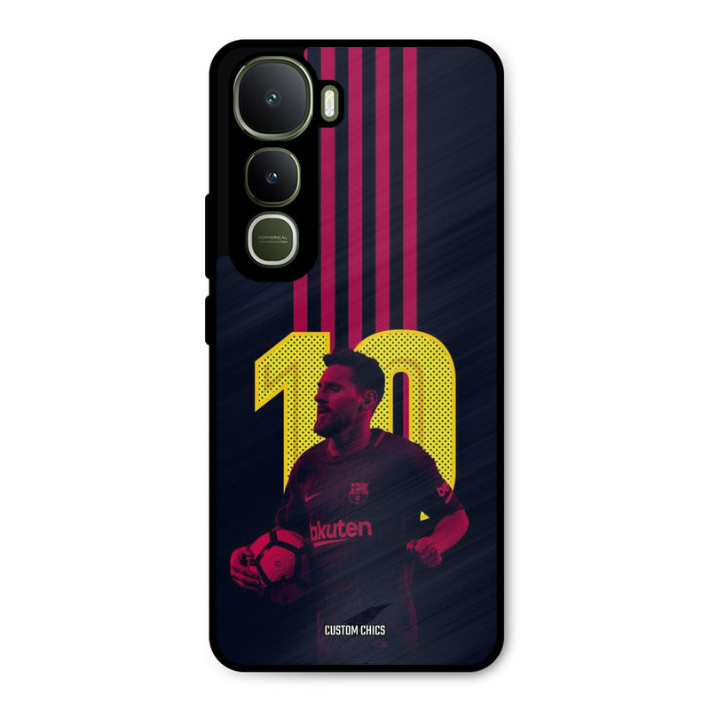 Retro Style Messi Vivo Y400 Mobile Back Cover - Sports PrintShield Case