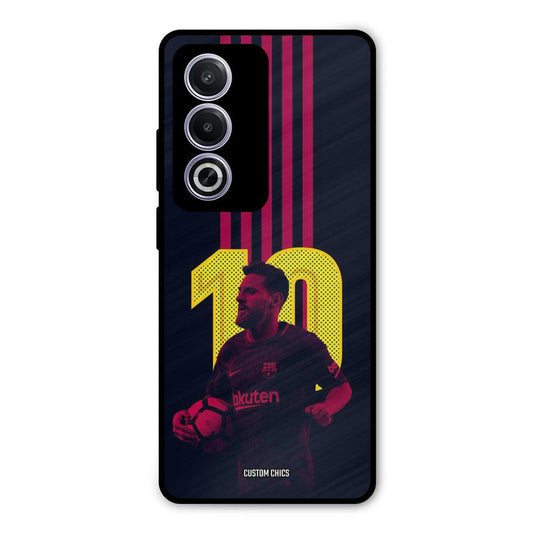 Retro Style Messi Oppo K12x Mobile Back Cover - Sports PrintShield Case