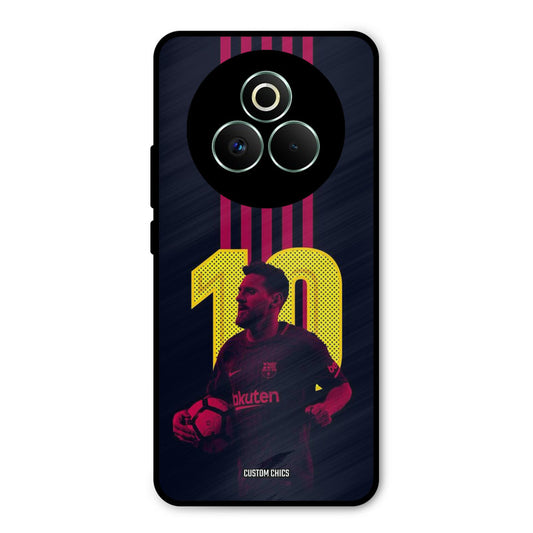 Retro Style Messi Realme P3 Pro 5G Mobile Back Cover - Sports PrintShield Case