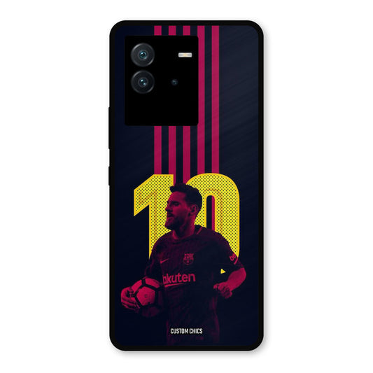 Retro Style Messi iQoo Neo 6 Mobile Back Cover - Sports PrintShield Case