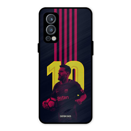 Retro Style Messi OnePlus Nord 2 5G Mobile Back Cover - Sports PrintShield Case