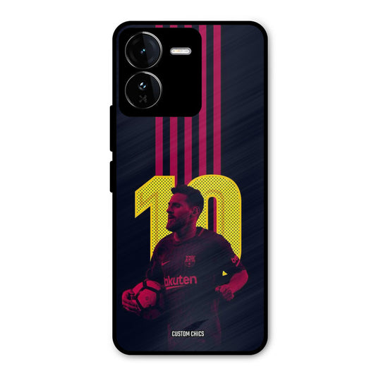 Retro Style Messi iQOO Z9 Mobile Back Cover - Sports PrintShield Case