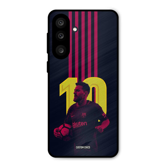 Retro Style Messi Samsung Galaxy M56 Mobile Back Cover - Sports PrintShield Case