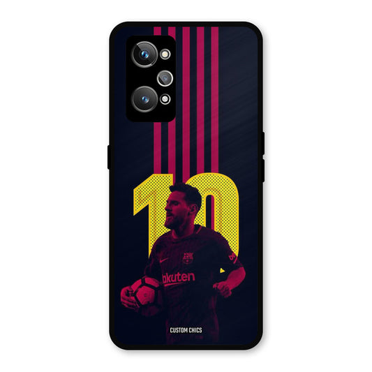 Retro Style Messi Realme GT Neo 2 Mobile Back Cover - Sports PrintShield Case