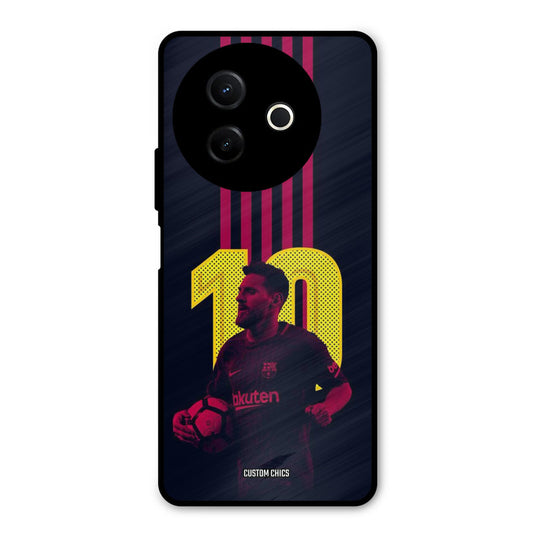 Retro Style Messi Vivo Y39 Mobile Back Cover - Sports PrintShield Case