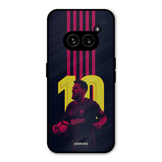 Retro Style Messi Nothing Phone 2a Mobile Back Cover - Sports PrintShield Case