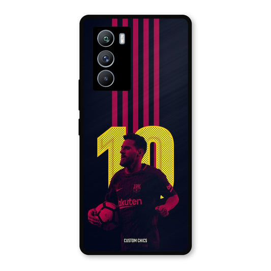 Retro Style Messi iQOO 9SE Mobile Back Cover - Sports PrintShield Case