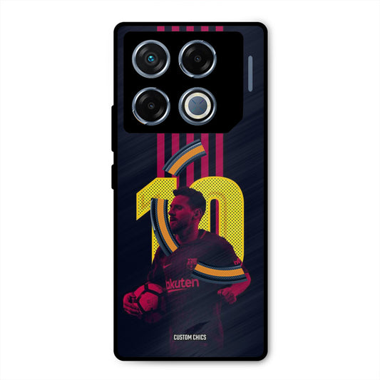 Retro Style Messi Infinix GT 20 Pro Mobile Back Cover - Sports PrintShield Case