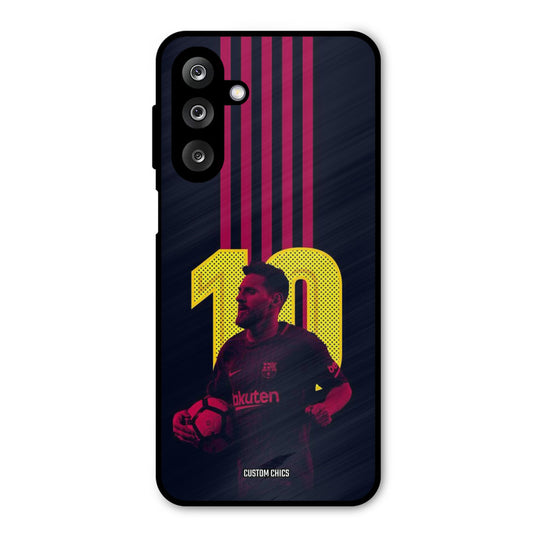Retro Style Messi Samsung Galaxy M36 Mobile Back Cover - Sports PrintShield Case