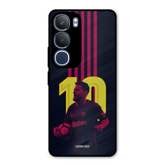 Retro Style Messi Vivo Y29 Mobile Back Cover - Sports PrintShield Case
