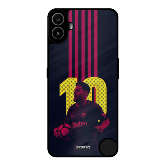 Retro Style Messi Nothing CMF Phone 1 Mobile Back Cover - Sports PrintShield Case