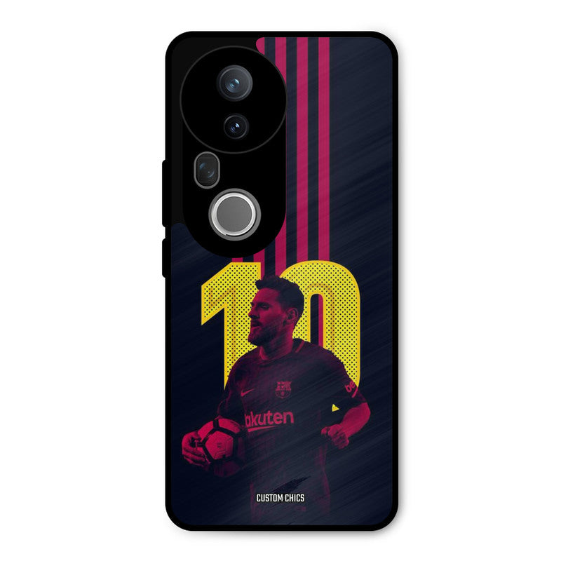 Retro Style Messi Vivo T4 Ultra Mobile Back Cover - Sports PrintShield Case