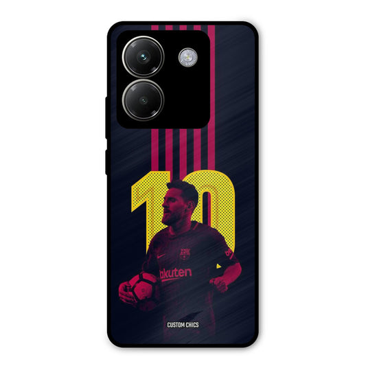 Retro Style Messi Poco M7 Pro Mobile Back Cover - Sports PrintShield Case