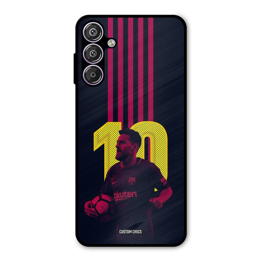 Retro Style Messi Samsung Galaxy F15 Mobile Back Cover - Sports PrintShield Case