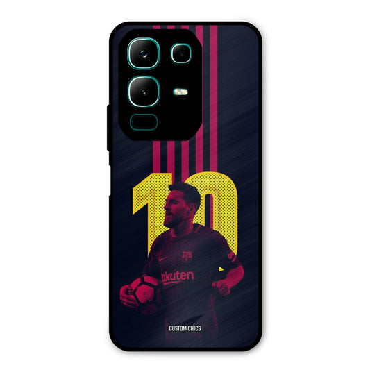 Retro Style Messi Infinix Note 50x Mobile Back Cover - Sports PrintShield Case