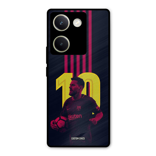 Retro Style Messi Vivo Y200 Pro Mobile Back Cover - Sports PrintShield Case