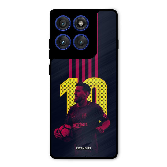 Retro Style Messi Motorola Edge 60 Pro Mobile Back Cover - Sports PrintShield Case