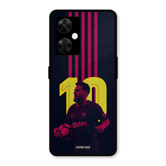 Retro Style Messi OnePlus Nord CE 3 Lite Mobile Back Cover - Sports PrintShield Case