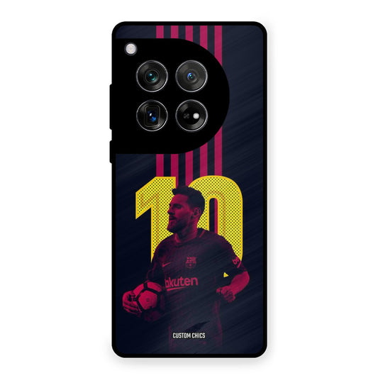 Retro Style Messi OnePlus 12 Mobile Back Cover - Sports PrintShield Case