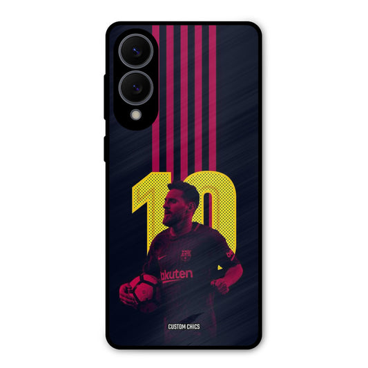 Retro Style Messi Samsung Galaxy S25 Edge Mobile Back Cover - Sports PrintShield Case