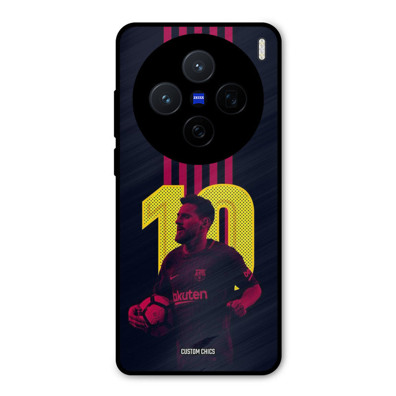 Retro Style Messi Vivo X200 Mobile Back Cover - Sports PrintShield Case