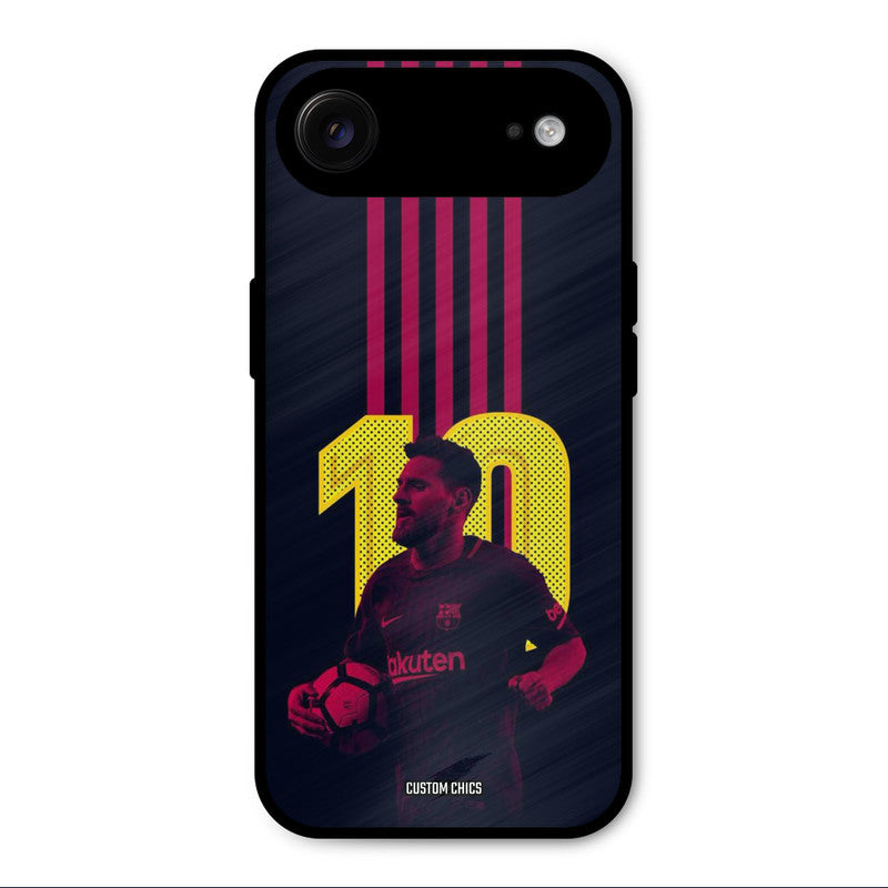 Retro Style Messi iPhone Air Mobile Back Cover - Sports PrintShield Case