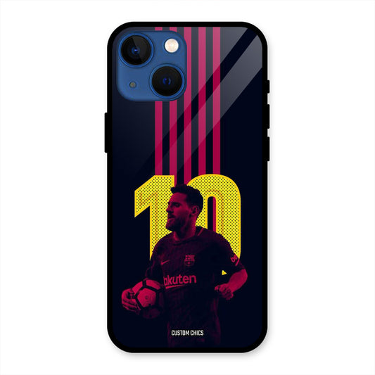 Retro Style Messi iPhone 13 Mini Mobile Back Cover - Sports PrintShield Case