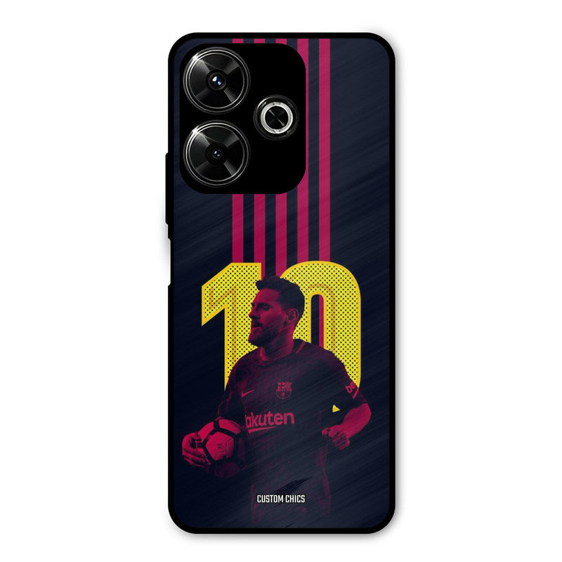 Retro Style Messi Redmi 13 5G Mobile Back Cover - Sports PrintShield Case
