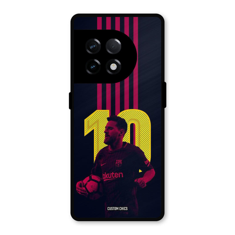 Retro Style Messi OnePlus 11R Mobile Back Cover - Sports PrintShield Case