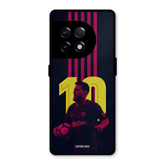 Retro Style Messi OnePlus 11R Mobile Back Cover - Sports PrintShield Case