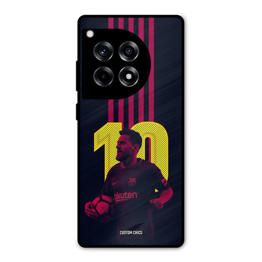 Retro Style Messi OnePlus 12R Mobile Back Cover - Sports PrintShield Case