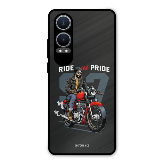 Ride With Pride Oneplus Nord CE4 Lite Mobile Back Cover - Car&Bike PrintShield Case