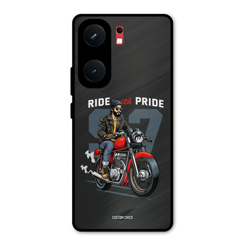 Ride With Pride iQOO Neo 9 Pro Mobile Back Cover - Car&Bike PrintShield Case