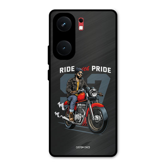 Ride With Pride iQOO Neo 9 Pro Mobile Back Cover - Car&Bike PrintShield Case
