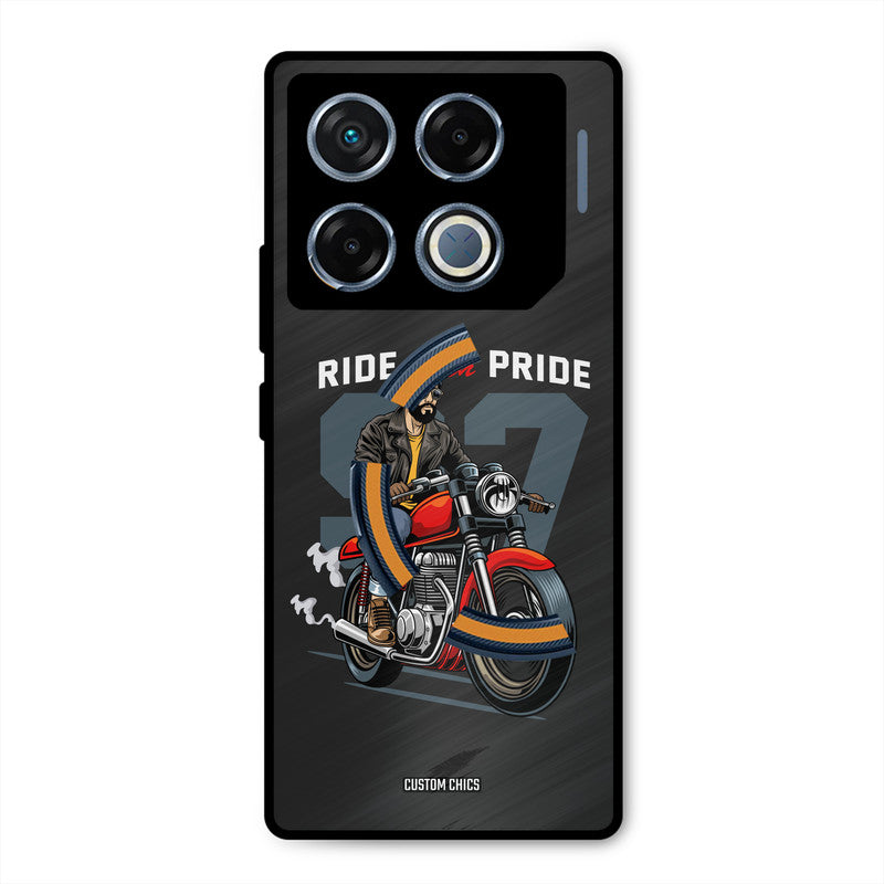 Ride With Pride Infinix GT 20 Pro Mobile Back Cover - Car&Bike PrintShield Case