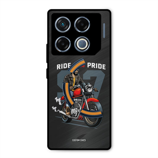 Ride With Pride Infinix GT 20 Pro Mobile Back Cover - Car&Bike PrintShield Case