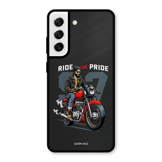 Ride With Pride Samsung Galaxy S21 FE 5G Mobile Back Cover - Car&Bike PrintShield Case