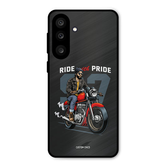 Ride With Pride Samsung Galaxy M56 Mobile Back Cover - Car&Bike PrintShield Case