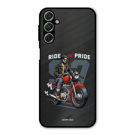 Ride With Pride Samsung Galaxy M34 Mobile Back Cover - Car&Bike PrintShield Case