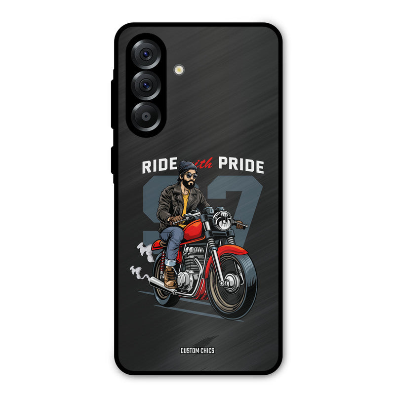 Ride With Pride Samsung Galaxy A36 Mobile Back Cover - Car&Bike PrintShield Case