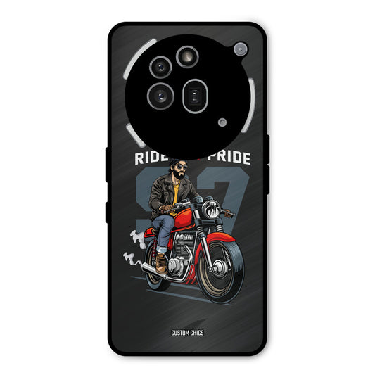 Ride With Pride Nothing Phone 3A Pro Mobile Back Cover - Car&Bike PrintShield Case