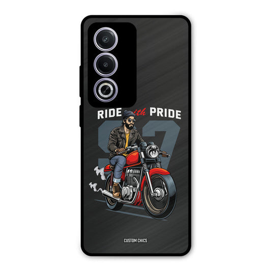 Ride With Pride Oppo K12x Mobile Back Cover - Car&Bike PrintShield Case