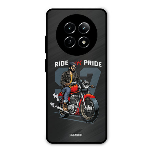 Ride With Pride Realme Narzo N65 Mobile Back Cover - Car&Bike PrintShield Case